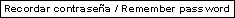 Recordar password